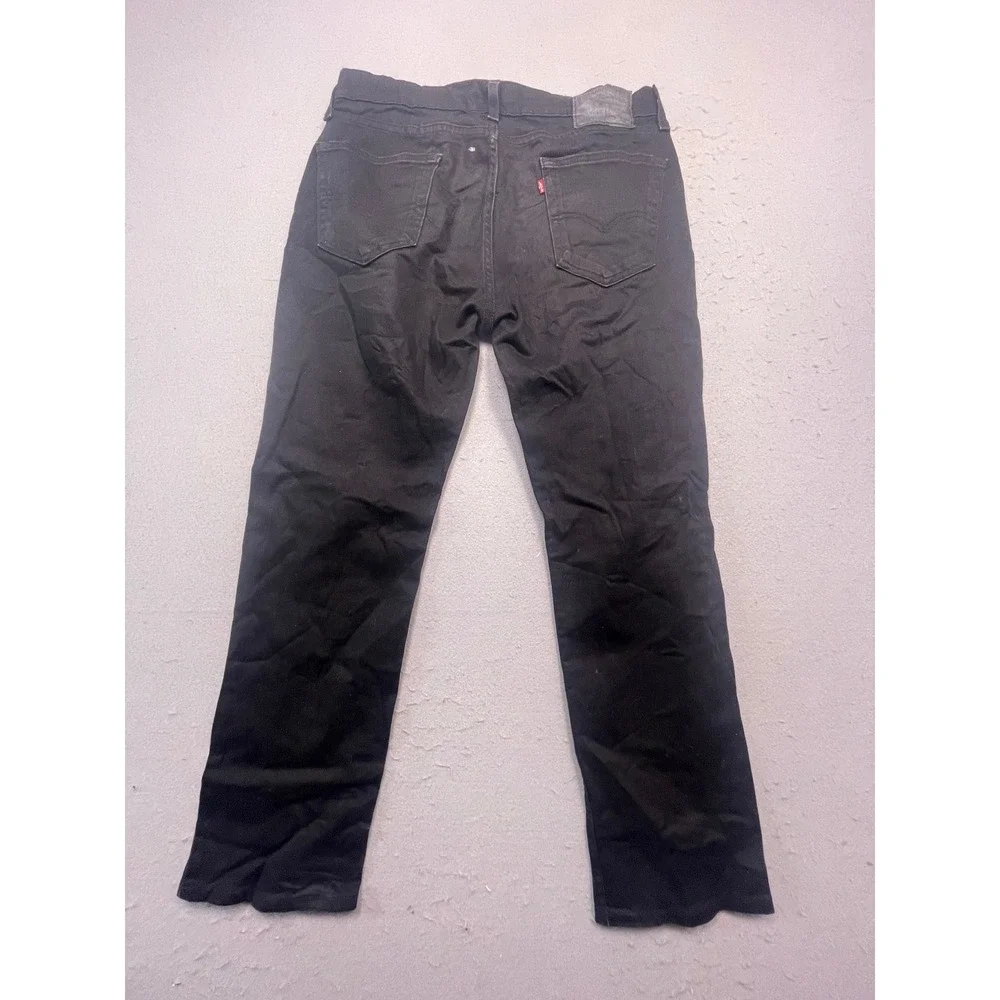 Levi's 514 Straight Fit Denim Black W33 L30 Mens